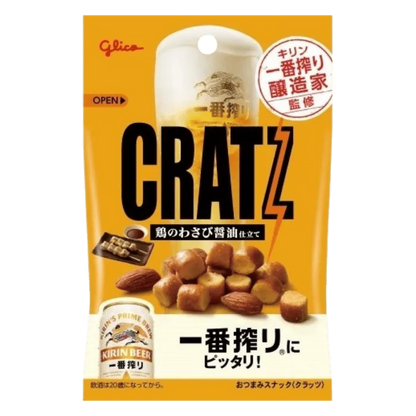 GLICO Cratz Chicken Wasabi Soy Sauce Pastries 42g