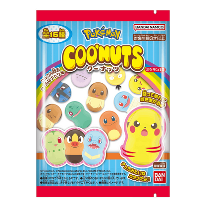 BANDAI Coo'nuts Pokemon with chewing gum 1.5g