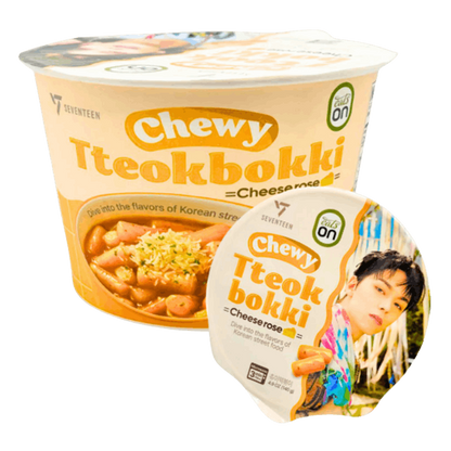 HY Eats On Seventeen Tteokbokki Cheese Rose 140g