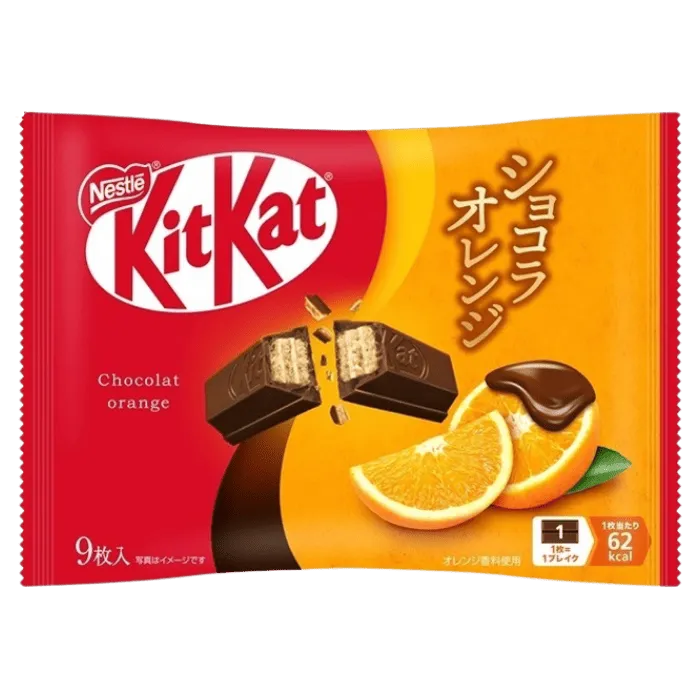 KITKAT chocolate and orange 104.4g