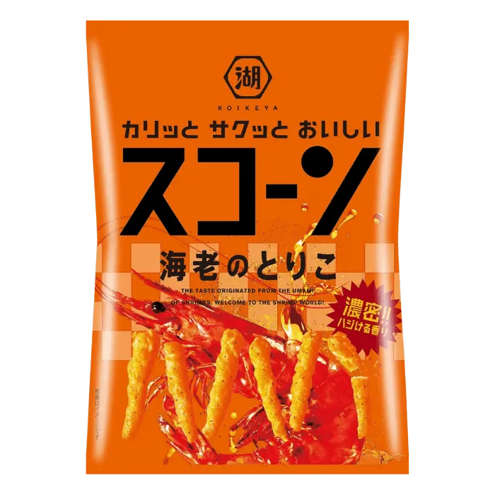 KOIKEYA Scorn Corn Snack Shrimp Flavor 70g