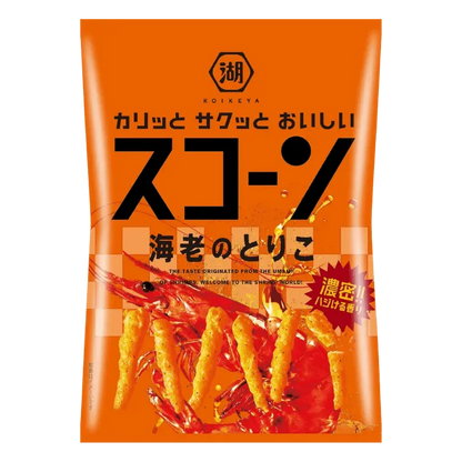 KOIKEYA Scorn Corn Snack Shrimp Flavor 70g