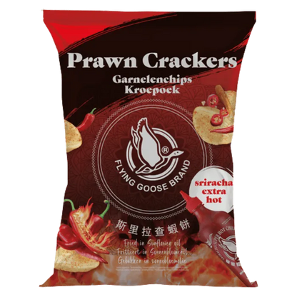 FLYING GOOSE shrimp chips extra hot 80g