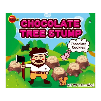 BOURBON Chocolate Tree Trunk 66G
