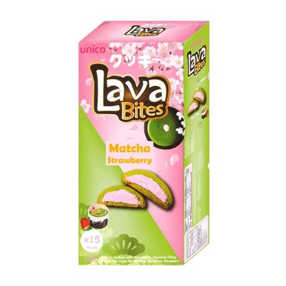 MY Lava Bites Cookies Matcha Strawberry 200G