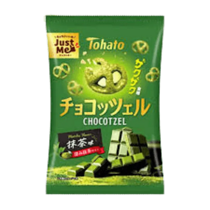 TOHATO Chocotzel Matcha Chocolate Pretzel 45g