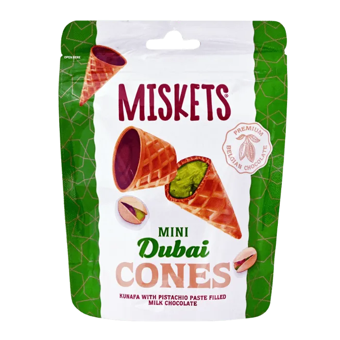 MISKETS Waffle Mini Dubai Style 50g