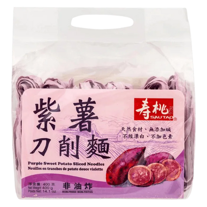 SAU TAO Sliced ​​Noodle Purple Sweet Potato 400G