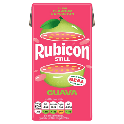 RUBICON guava juice still tetrapak 288ml