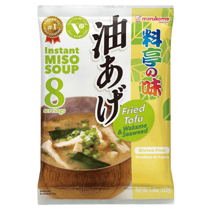 MARUKOME Miso Soup (v) Wakame Tofu fried 152g