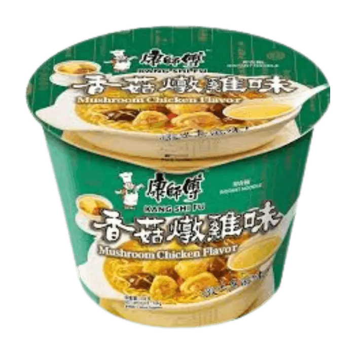KANGSHIFU Instant Noodles Mushroom and Chicken Cup 104g