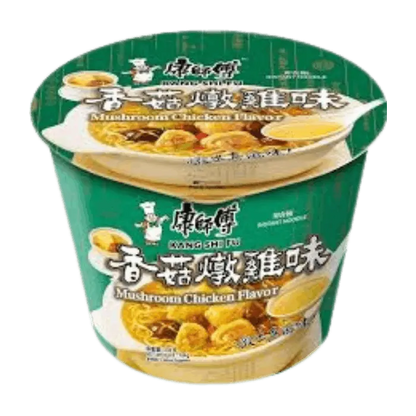 KANGSHIFU Instant Noodles Mushroom and Chicken Cup 104g
