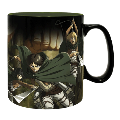 ATTACK ON TITAN Mug Heat Change TitanS 3