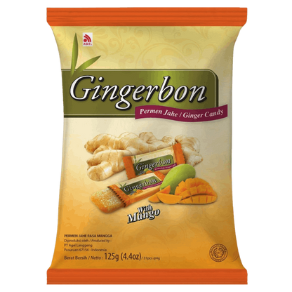 GINGERBON ginger candy ginger mango 125g