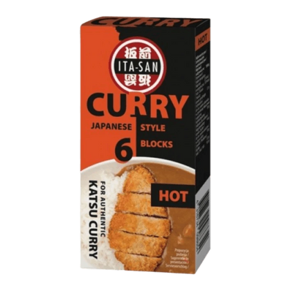 ITA-SAN Japanese curry blocks hot 100g