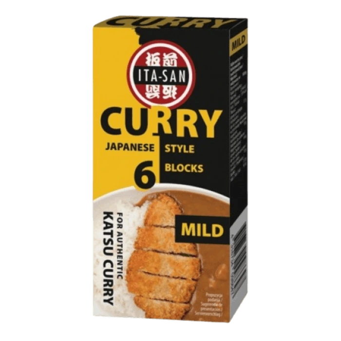 ITA-SAN Japanese curry blocks mild 100g