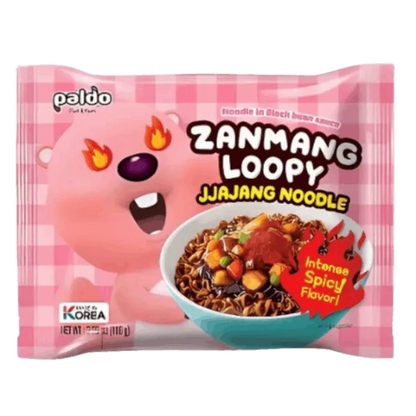 PALDO instant noodles Zangman Loopy spicy 110g