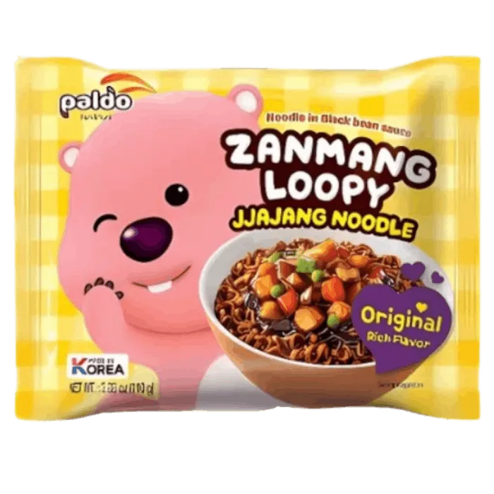 PALDO instant noodles Zangmang Loopy org. 110g