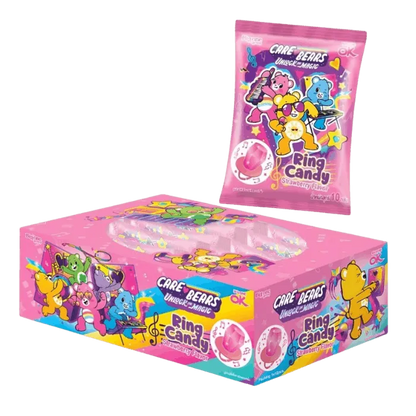 CARE BEARS Strawberry Ring Candy 10g