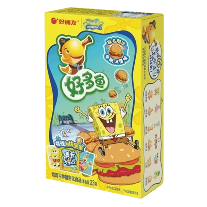 ORION Spongbob snack with burger flavor 33g