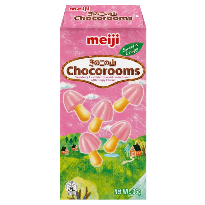 MEIJI Chocorooms Strawberry 36g