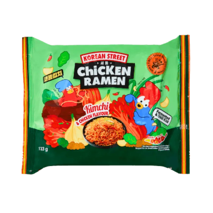 KOREAN STREET Chicken Ramen Kimchi Chicken 133G