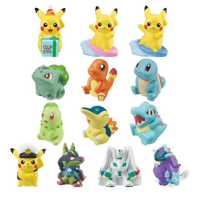 BANDAI Gum Pokemon Kids Character Figure 1.5G