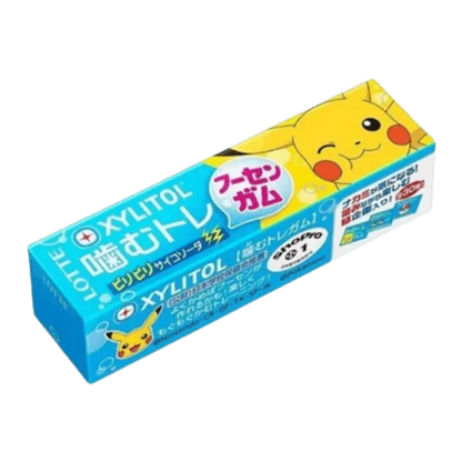 LOTTE Xylitol Pokemon Gum Strong Soda 26G