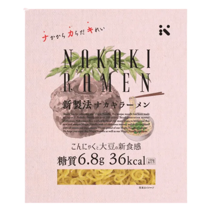 Nakaki Konjac Ramen NOODLE 180G