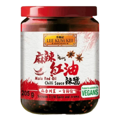 LKK Mala Red Oil Chilli Sauce 205G