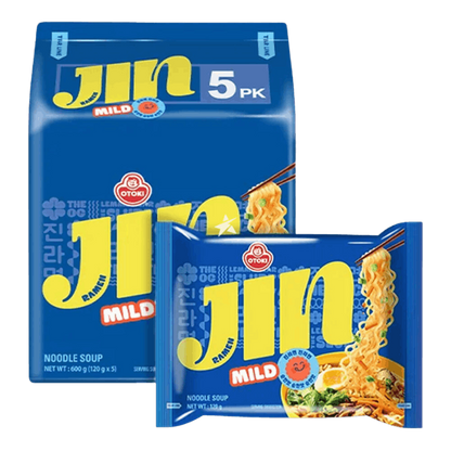 OTTOGI JIN Ramen Mild Big Bag (120gx5)