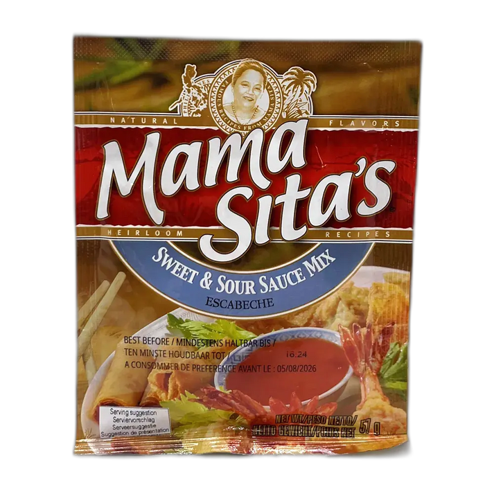 MAMA SITA'S spice mix sweet and sour sauce bag 57G