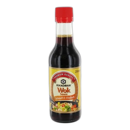 KIKKOMAN wok sauce – stir-fry sauce for Asian wok dishes | 250ml