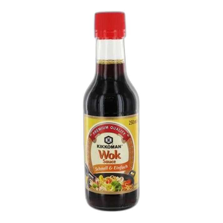 KIKKOMAN wok sauce – stir-fry sauce for Asian wok dishes | 250ml