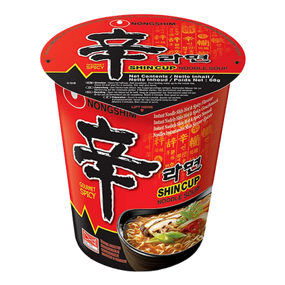 NONGSHIM Instant Noodles Shin Ramyun Cup 68G
