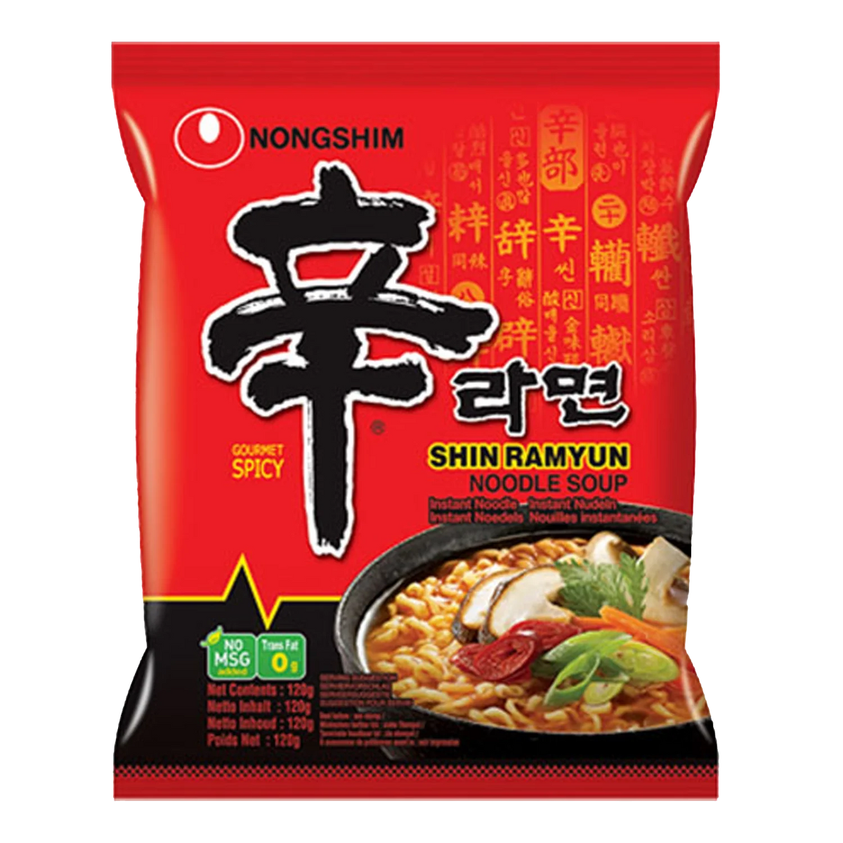 NONGSHIM Instant Noodles Shin Ramyun 120G
