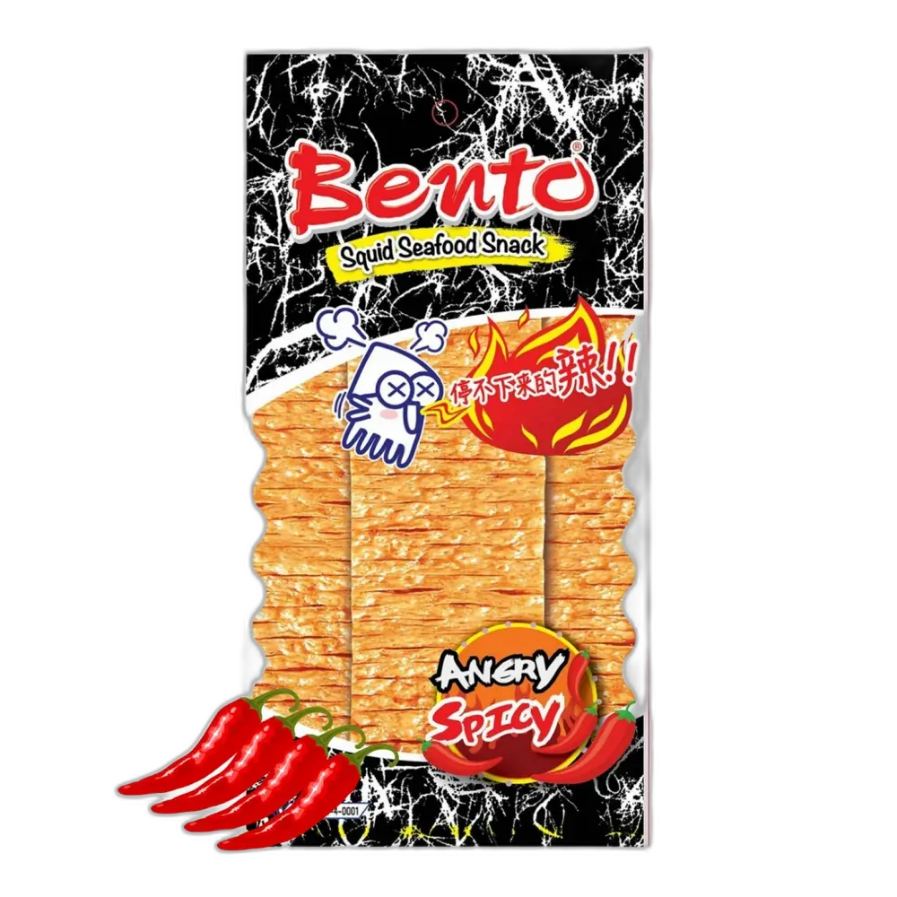 BENTO Seafood Snack Angry Spicy – ​​Spicy squid snack 20g