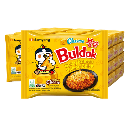 SAMYANG Buldak Cheese Instant Ramen Monatsvorrat 40 x 140G