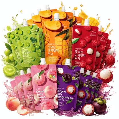 SUGARLOLO Konjac Jelly Mixbox – 20 fruit mix with 5 varieties